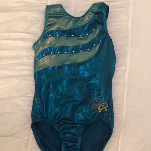 Girls GK Elite Nastia gymnastics leotard